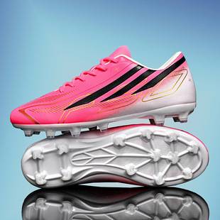 Cross-Border Low-Top Adult Soccer Shoes, Youth Ag Long Spike and Multi-Stud Turf Competition Training Soccer Shoes, Wholesale Pair