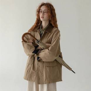Meilade Style Japanese Workwear Jacket for Women 2026 Autumn and Winter Mid-Length Baseball Jacket Top