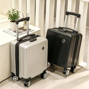 Spring and Autumn Airlines Boarding Suitcase 14inch Small Suitcase 16inch Lightweight Travel Trolley Case Password Box Free of Check-In