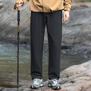 Spring and Autumn Men's Sports Pants Casual Long Pants Loose Straight Pants Outdoor Waterproof Hiking Pants Trekking Pants