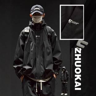Men's Outdoor Windproof Jacket, Winter Clothing for Boys, Autumn Jacket for Teenagers, Men's Clothing