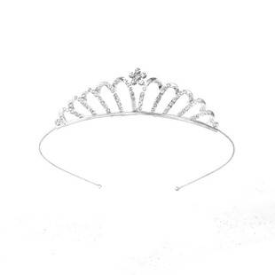 Children and Girls Crown Princess Simple Cute Headband Baby Festival Performance Hair Accessories Birthday Crown Cake Headband