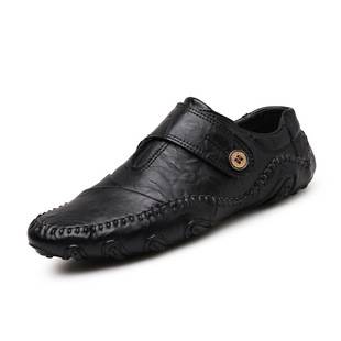 Large size leather shoes 38-44/45/46/47 size driving shoes men's business shoes men's shoes formal shoes