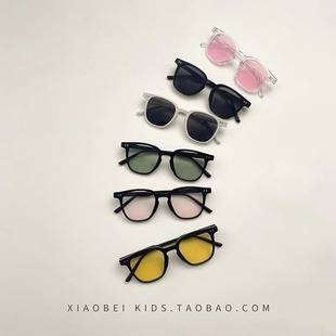 New Kidsren's Sunglasses, Fashionable and Cute, Baby Fashionable Korean Style Ins Sunglasses, Anti-Uv Glasses, Sunglasses