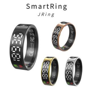 Smartring Digital Display Counting Smart Ring, Power and Time Display, Heart Rate, Blood Oxygen, Sleep Health Monitoring