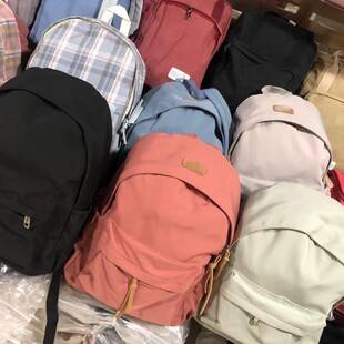 Korean-style stock-end student backpacks wholesale, foreign trade cross-border export assorted backpacks, versatile stock-end backpacks clearance