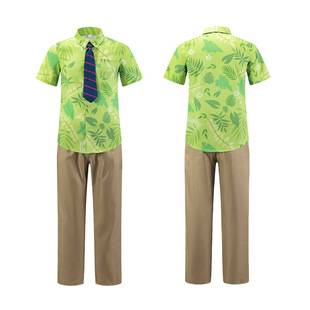 Zootopia Character Fox Nick Shirt Set Costume Cosplay Fox Outfit Halloween Performance Costume