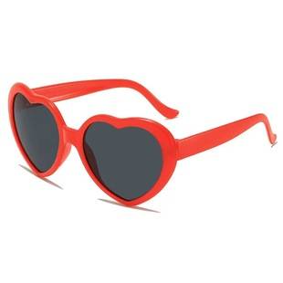 Korean Style Ins Style Summer Cyber Celebrity Sunglasses Love Sunglasses Girl Student Street Photoshoot Portrait Glasses Men