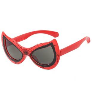 Children's Sunglasses Male Spider-Man Cool Style Cartoon Baby Girl Trendy Cool Fashion Glasses