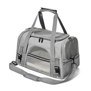 Factory Pet Bag Portable Outgoing Portable Single Shoulder Crossbody Pet Case Foldable Breathable Transparent Cat and Dog Bag