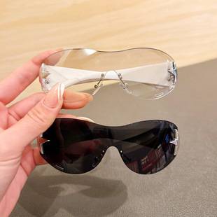 Children's sunglasses fashionable Korean style personalized sunglasses for boys and girls fashionable cool baby catwalk glasses sun-proof sun-proof