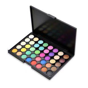Color Powder Twist Stick Soft Clay Doll Figure Makeup Palette 40 Colors Doll Coloring Blush Eyeshadow Hand Coloring