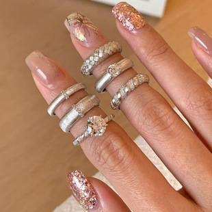 Vintage brushed twisted lace ring women's niche fashion high-end sense personality light luxury S925 sterling silver ring