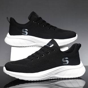 Cross-border casual shoes, sports shoes, student running shoes, simple commuter mesh breathable shoes, new lightweight, comfortable, and versatile