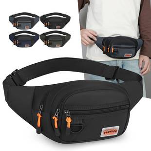 Thickened Wear-Resistant Mobile Phone Bag Construction Site Work Waist Bag Outdoor Waterproof Men's Crossbody Bag Waist Coin Cashier Bag Women