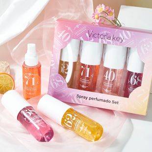 Cross Border Hot Sale Brazil Digital Perfume suit 90ml Lasting Fragrance for Women Perfume Spray Alcohol Free Perfume