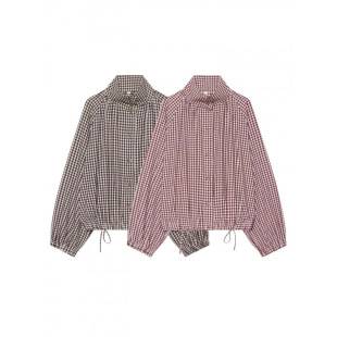 ZA cross-border foreign trade women's clothing hot item 2026 summer new European and American fashion versatile casual plaid jacket