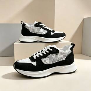 Cross-border Putian shoes, B25 unisex couple's matching sneakers, fashionable height-increasing and breathable B30 versatile trendy dad shoes