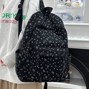 Cross-Border School Bag Ins Niche College Student Backpack Junior High School Students High School Girls Bowknot 2026 New Style Backpack