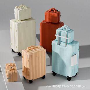 Highly attractive large-capacity student luggage with password lock, durable and sturdy men's suitcase, carry-on luggage