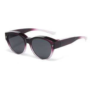 2026 New Cat-Eye Sunglasses Retro Cool Oval Style Uv Protection Sunglasses Polarized Sunglasses Wholesale