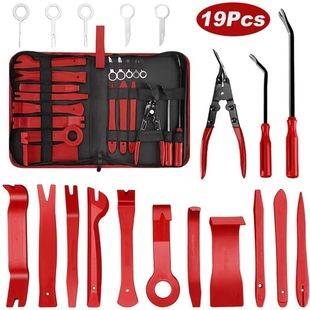 19Pcs Decorative Removal Tools Car Panel Door Audio Trim Removal Tool Set Disassembly Tool Set
