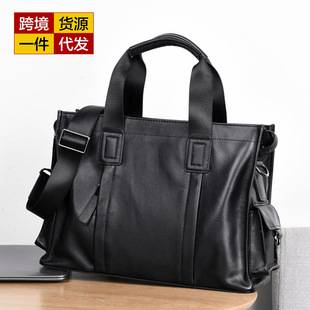 Kati Kangaroo Handbag Briefcase Men's Large Capacity Casual Men's Bag File Bag Hand Bag 2028