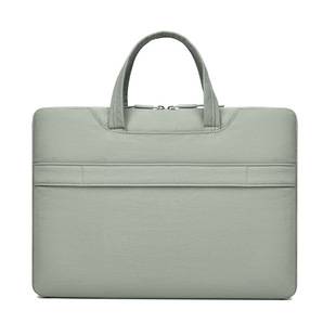 Stylish and durable laptop bag, lightweight multi-layer water-resistant conference bag, portable business travel trolley briefcase