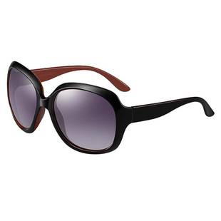 Brand Processed 3113 Polarized Women's Sunglasses, Star's Same Style European and American Sunglasses, Large Frame Round Face Sunglasses