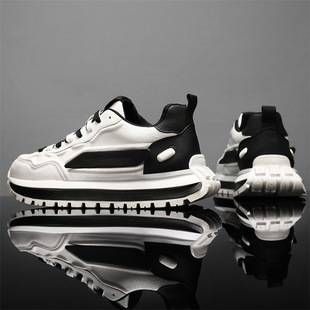 Men's Shoes Spring 2025 New Breathable Casual sneaker Non-slip Soft Bottom White Shoes Men's Trendy Torre Shoes