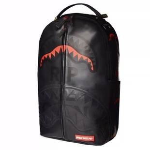 SG Spooky Shark Sports Backpack Spice Girls Student Transparent Large Capacity Trendy Brand Schoolbag Leisure Travel Schoolbag
