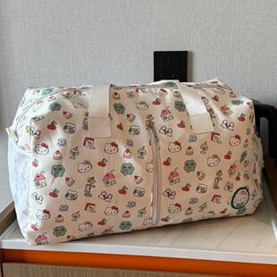 Large-Capacity Oxford Cloth Travel Bag, Clothes and Quilt Storage Bag, Wholesale Cute Girl Luggage Bag, Outing Handbag