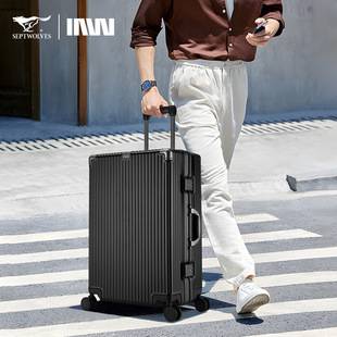 Business Fashion Large Capacity Suitcase Universal Wheel 20inch Boarding Customs Lock Suitcase Wholesale