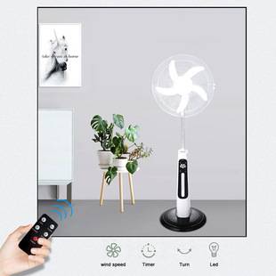Explosions charging fan 16 inch 18 inch charging emergency vertical fan solar floor fan rechargeable fan