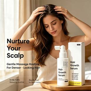 Hair care essential oil spray for women, anti-frizz and hair-smoothing essence, in stock, Minoxidil scalp repair spray