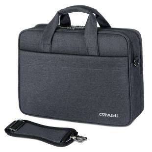 Large-Capacity Business Laptop Bag Men's Shoulder Laptop Bag Women's Double-Layer Oxford Cloth Briefcase Dropshipping