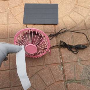 Solar panel 3W solar panel outdoor charging panel solar panel power generation panel truck solar fan