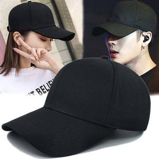 Hats for Men and Women, Solid Color Pure Cotton Plain Baseball Caps, Sports Sun Protection Visor Caps, Advertising Caps, Wholesale from Manufacturer