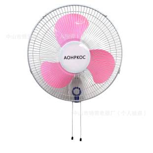 Wall-Mounted Fan with Oscillation, 16inch Household Wall Fans, Wall-Mounted Fans for Cross-Border Sales in South America, Low Wind Power, Hook-Type Electric Fan