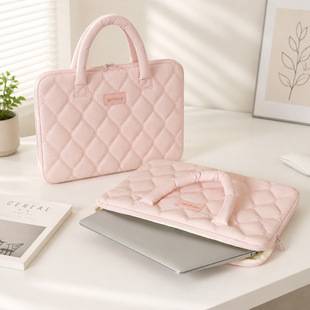 Runhui Bagel Laptop Bag Large and Small Sizes Suitable for Apple Thin and Light Laptops 14-15.6inch