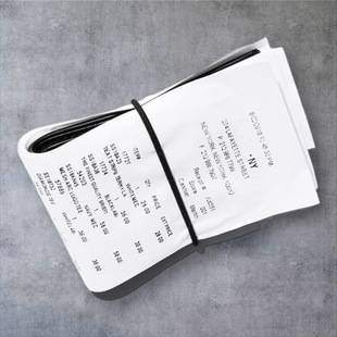 24SS Bills Wallet Small Ticket Card Bag Wallet LEATHER WALLET Receipt Wallet
