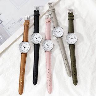 Japanese-Style Popular Student Exam Ins Watch for Women, Korean Version, Simple, Casual, Stylish, Fresh, Versatile, Trendy Wholesale