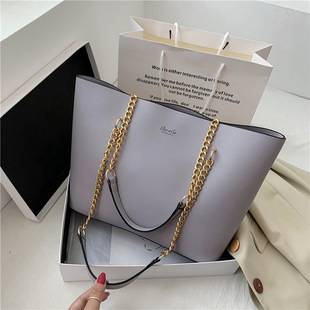 Women's Large Capacity Bag 2026 Spring and Autumn New Korean Version Chain Shoulder Bag Fashionable Versatile Commuting Tote Bag