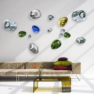 Wall Decorations Creative Electroplated Stone Wall Decorations Wall Decorations Shopping Mall Wall Hangers Art Crafts Hotel Wall Hangers