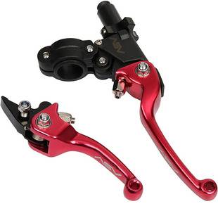 Supply of Off-Road Motorcycle Asv Second Generation Forged Black Seat Aluminum Alloy Cnc Brake Lever Clutch Handle