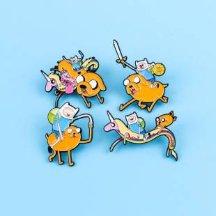 Adventure clown brooch animated brooch badge clothing backpack accessories pin cross-border hot alloy badge