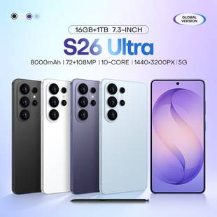 S26Ultra Cross-Border Smartphone 4g In-Stock Replica Version 4+64 Wireless Charging 6.75inch Foreign Trade Dropshipping