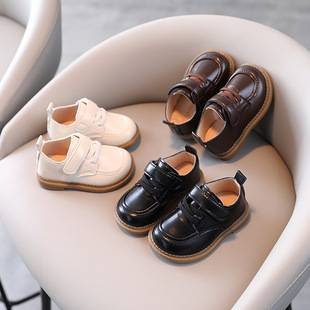 Baby Leather Shoes 2026 Spring New Model Boys' Toddler Shoes Soft Sole Casual Leather Shoes Single Shoes Loafers Wholesale