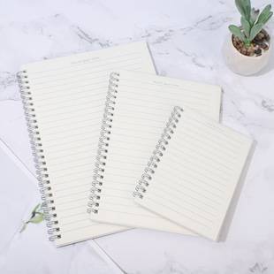 A5 Coil NoteBook B5 NoteBook A6 Flap Pocket Pants Notepad Flip-up Horizontal Grids Blank Classroom Record Book