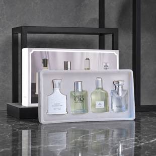 Flower Story Douyin Popular Men's Perfume Set Silver Mountain Spring 25ml Factory Dropshipping